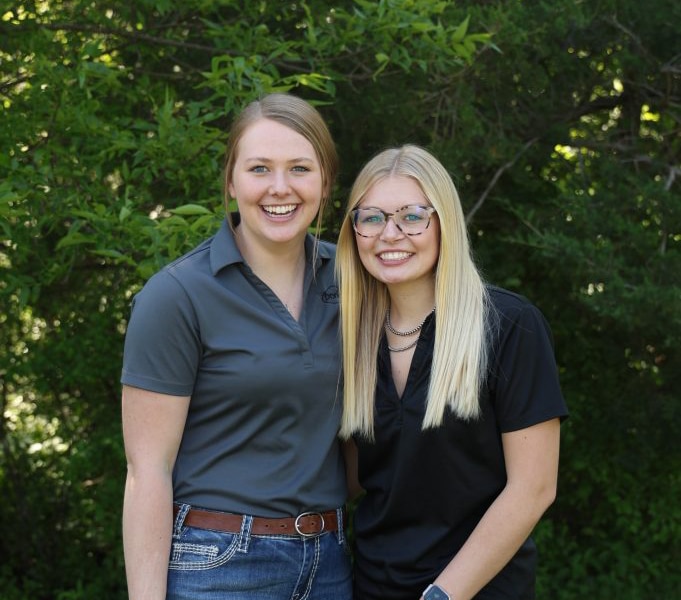 two Minnesota Pork Board interns